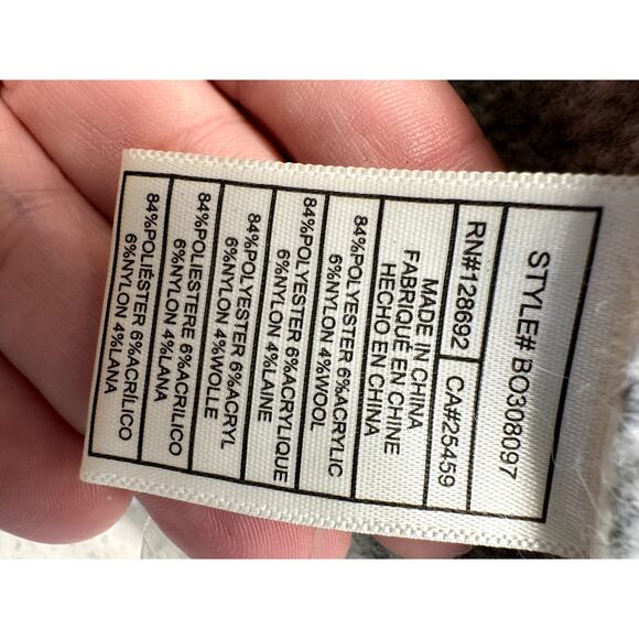 NWT Steve Madden Karissa Turtleneck Sleeveless Mockneck Sweater Dress Gray Sz M - Picture 5 of 5